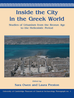 cover image of Inside the City in the Greek World